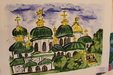 В Приморском ТЮЗе открылась выставка детского творчества к 700-летию Сергия Радонежского