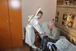 Фото. Спасск-Дальний. Январь 2013 года. Социальные акции православных волонтеров