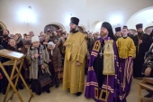 Совершено малое освящение храма святого благоверного князя Александра Невского при МГИМО