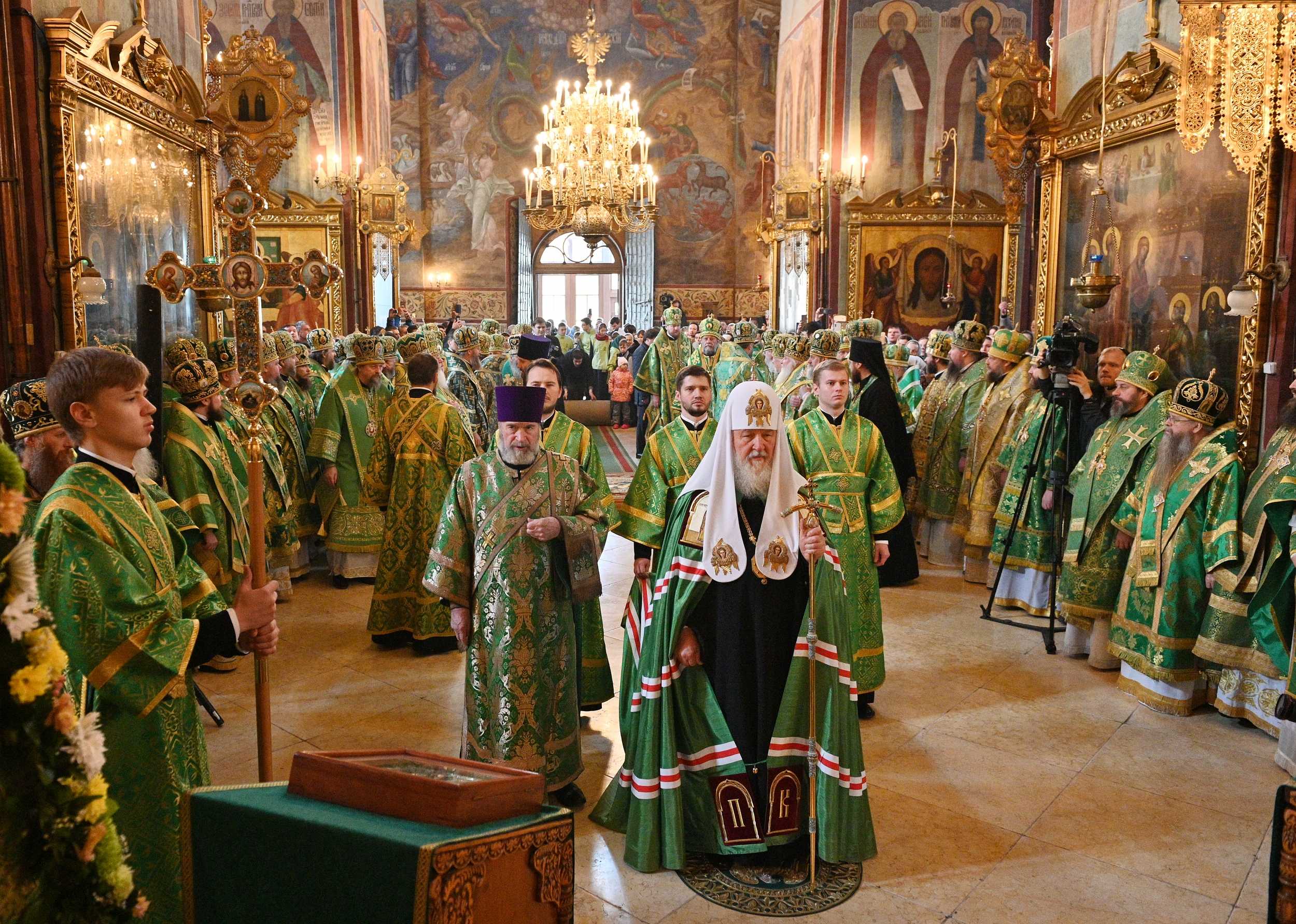 В день преставления преподобного Сергия Радонежского епископ Находкинский и Преображенский Николай сослужил Предстоятелю Русской Церкви за Божественной Литургией в Троице-Сергиевой лавре.