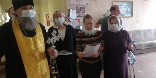 В день Крещения окропили Тысячекоечную больницу