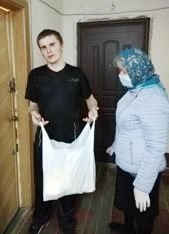 “Мы вместе”. И  в период самоизоляции «Арс-милосердие» помогает  нуждающимся (+ Фото)
