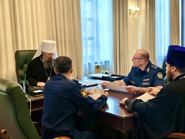 В Епархиальном управлении обсудили строительство часовни при ГУФСИН России по Приморскому краю